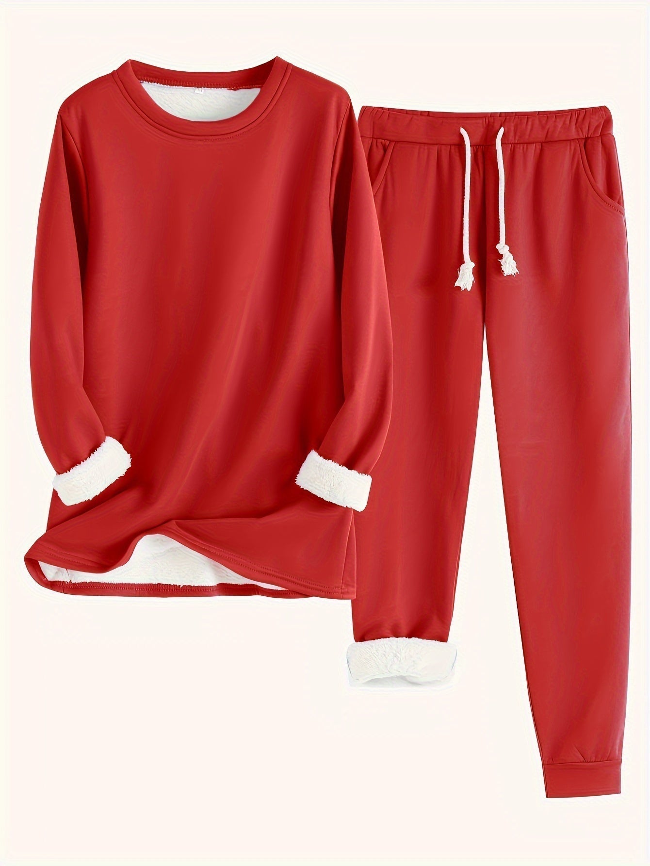 Noellee – Bequemes Damen-Lounge-Set mit Pullover und Jogginghose – Ansicht 9