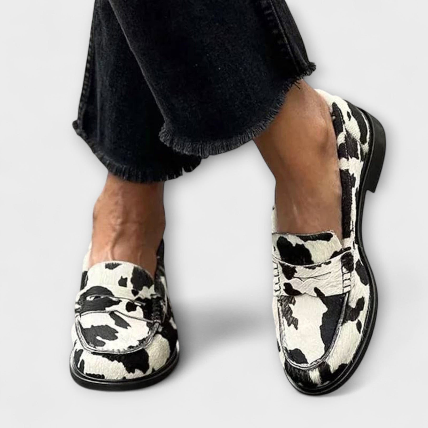 Damen-Slipper Victoria mit Print – Ansicht 2