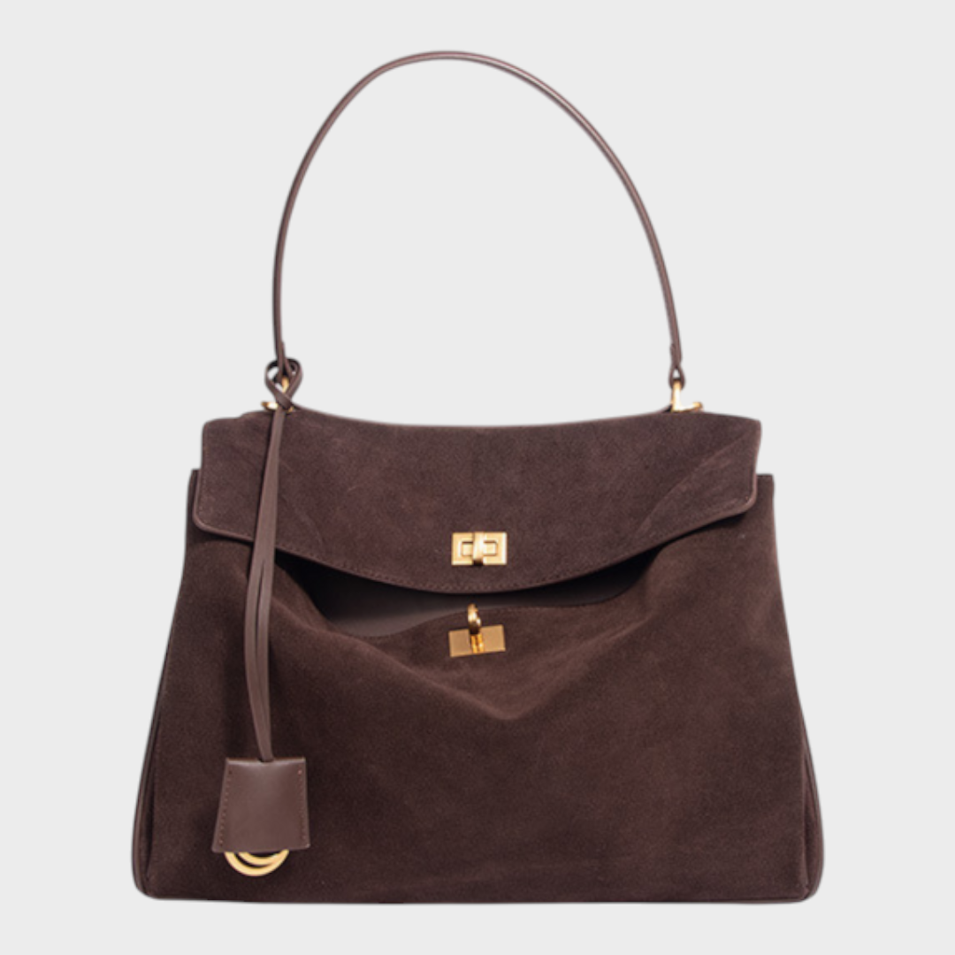 Libby | Minimalistische Luxus-Handtasche aus weichem Leder