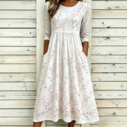 Hannelore | Lässiges Kleid mit Blumenmuster