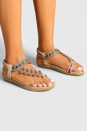 Bequeme Damen-Sandalen Liriana mit dekorativen Details – Ansicht 4