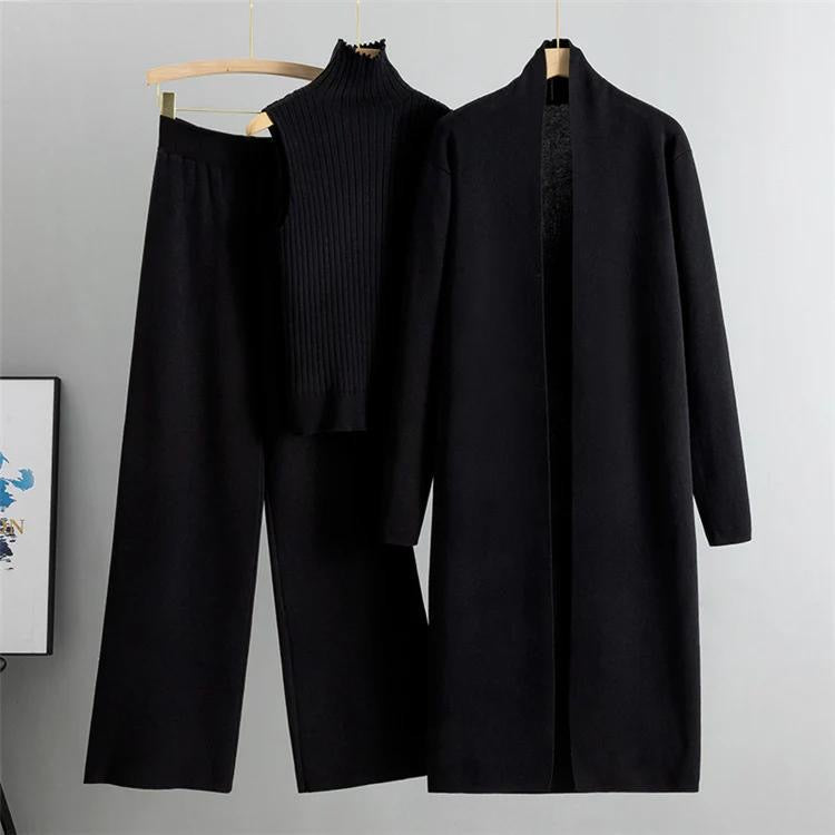 Artemis – Dreiteiliges Damen-Set mit hohem Kragen – Ansicht 4