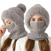 Alpina – 3-in-1-Strickmütze für Damen – Ansicht 11