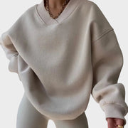 Luvien – Oversized Pullover für Damen aus Baumwollmischung