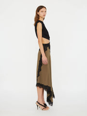 Alice – Midikleid für Damen mit gedrehtem Detail – Ansicht 4