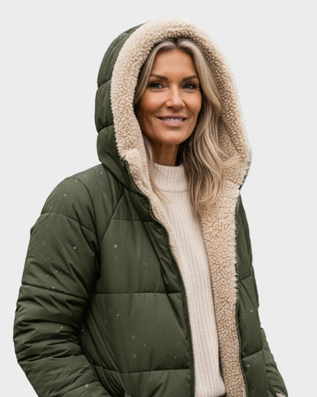 Tyga – Damen-Sherpa-Wintermantel – Ansicht 4
