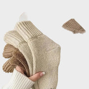 Sally – Wadenlange Damen-Wintersocken aus Baumwolle – Ansicht 3