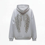 Avana – Damen-Set aus Hoodie und Trainingshose mit Engelsflügeln