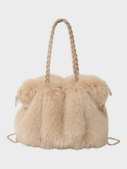 Charlotte – Multifunktionale Samt-Schultertasche für Damen – Ansicht 2