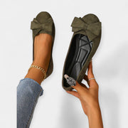 Slip-on-Schuhe für Damen mit Schleife