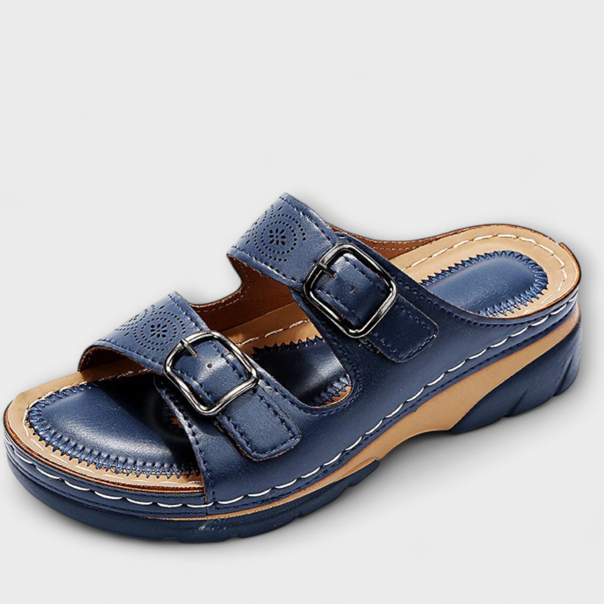 Orthopädische Ledersandalen
