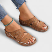 Orthopädische Sandalen für Damen mit täglichem Komfort – Ansicht 4