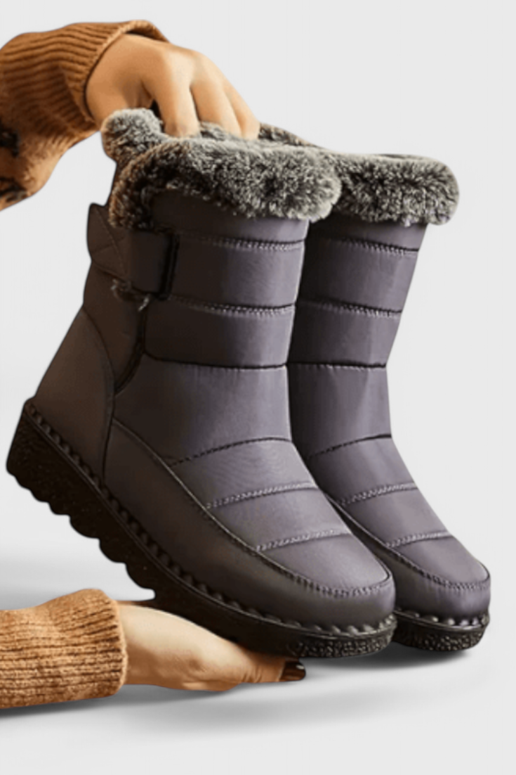 Lexi – Wasserdichte Damen-Winterstiefel mit rutschfester Sohle – Ansicht 2