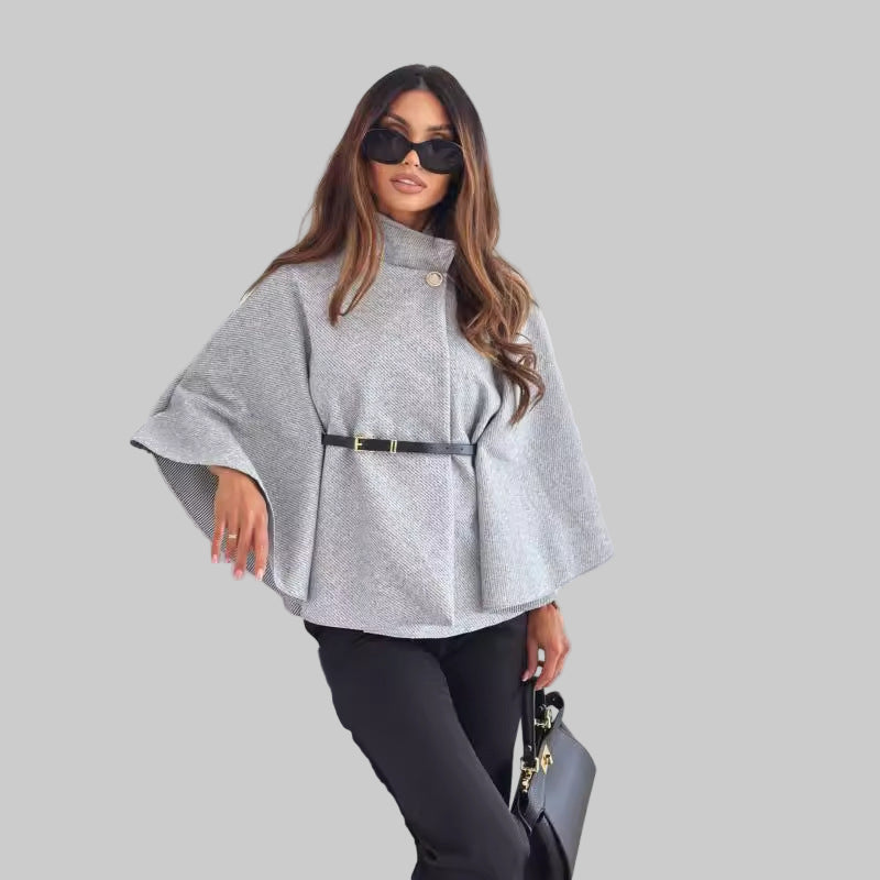 Selviora | Elegante Schmetterlingsjacke mit Gürtel