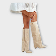 Elegante hohe Stiefel für Damen in zeitlosem Design – Ansicht 13