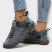 Vintage Chelsea-Boots für Damen mit Schnürung – Ansicht 7