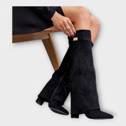 Elegante hohe Stiefel für Damen in zeitlosem Design – Ansicht 16