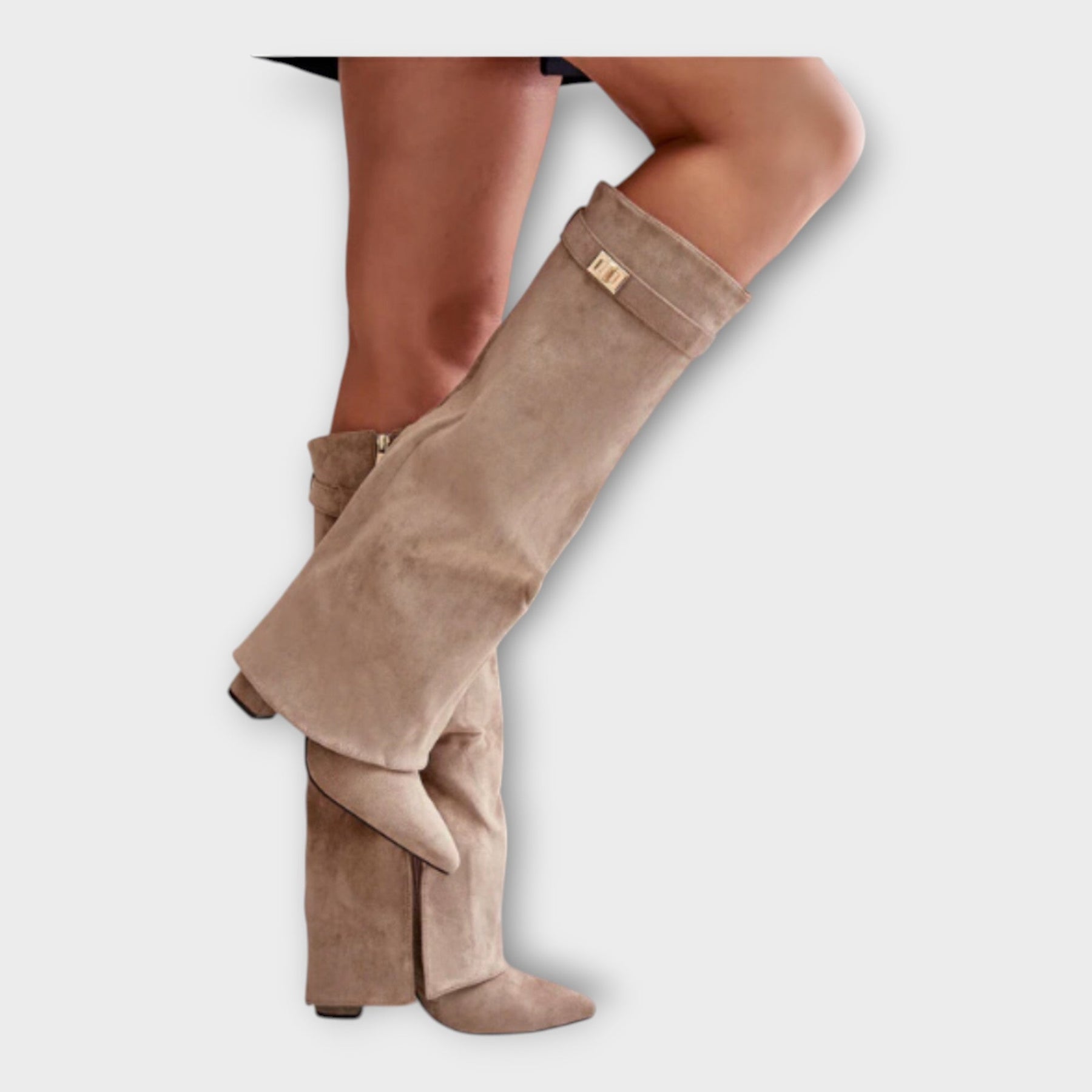 Elegante hohe Stiefel für Damen in zeitlosem Design – Ansicht 17