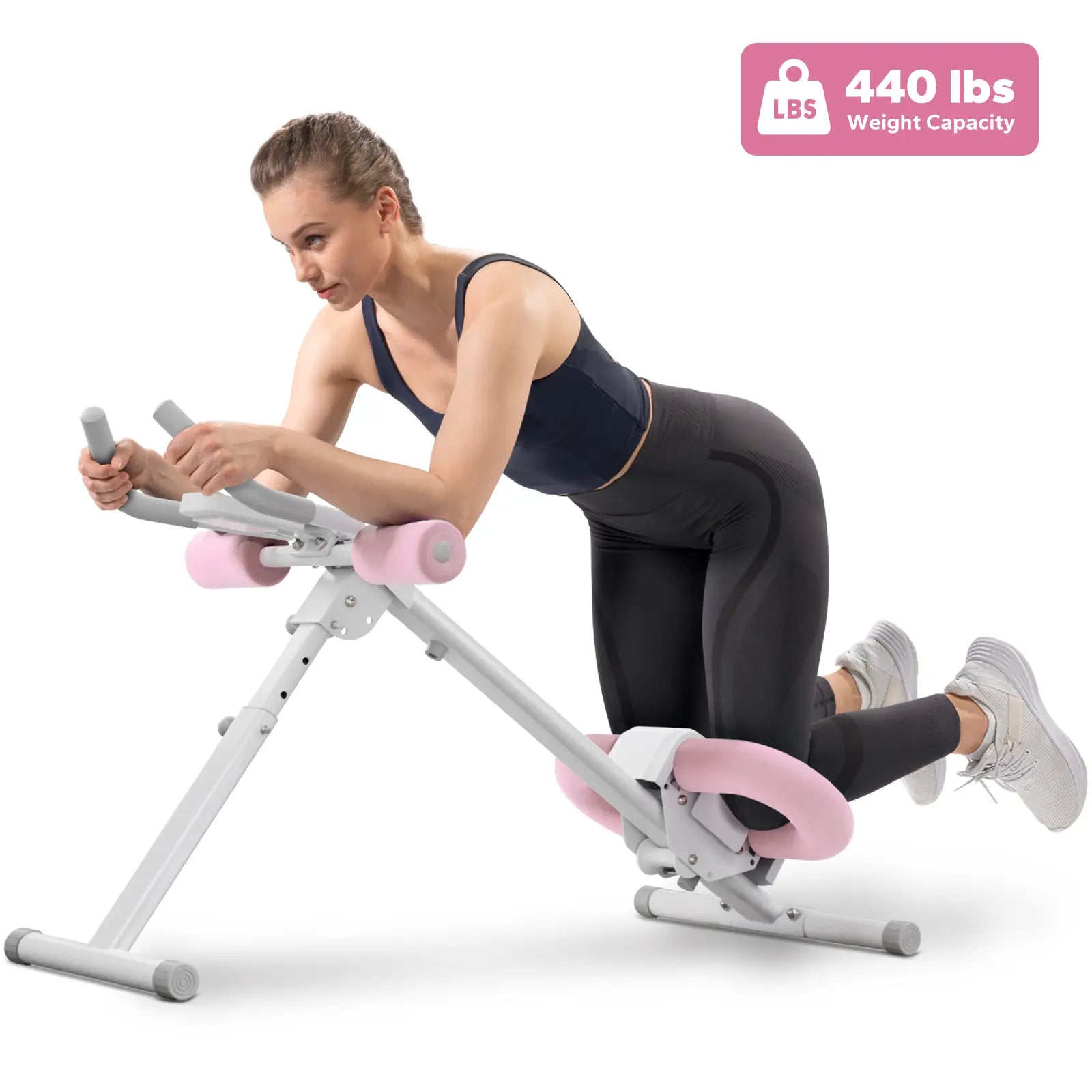 Merach – Verstellbarer Bauchtrainer mit LCD-Display