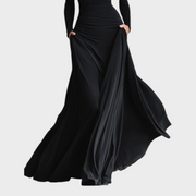 Hestia – Elegantes Maxikleid mit fließenden Falten – Ansicht 4