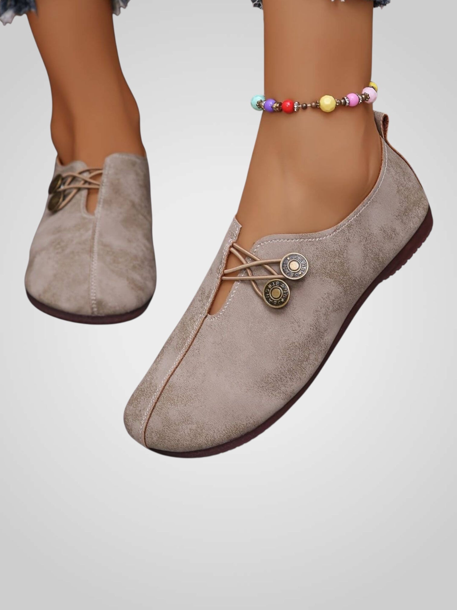Lydia – Weiche flexible orthopädische Schuhe für Damen – Ansicht 6