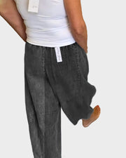 Gwen – Lockere Damenjeans mit elastischem Bund – Ansicht 8