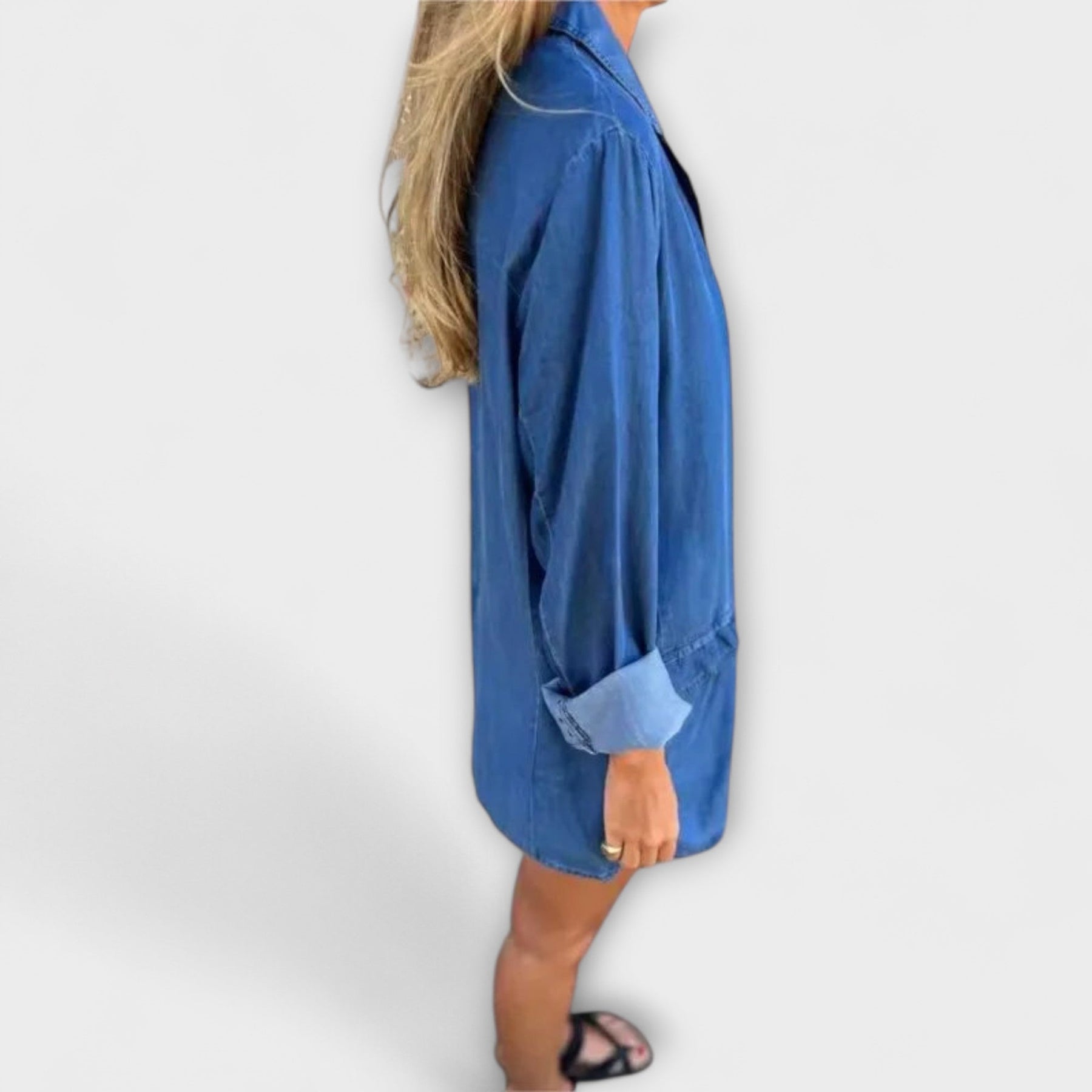 Damen-Jeansjacke Elina im Blazer-Stil – Ansicht 3