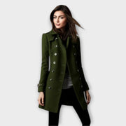 Zweireihiger Damen-Trenchcoat Linda – Ansicht 4