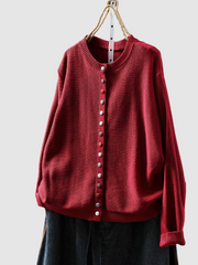 Adalyn Grace – Strickjacke für Damen mit Knöpfen