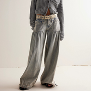 Poppy – Stilvolle Jeans für Damen mit weitem Bein – Ansicht 8