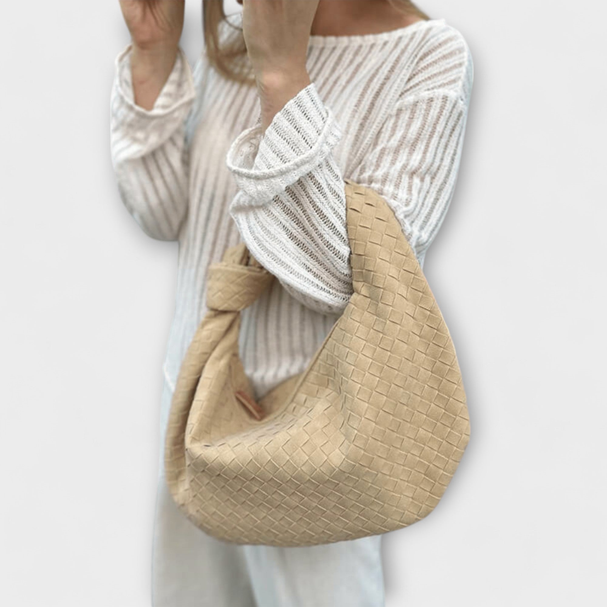 Emi – Große gewebte Tasche für Damen