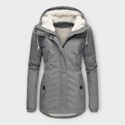 Wasserdichte wattierte Damen-Winterjacke Sophie – Ansicht 5