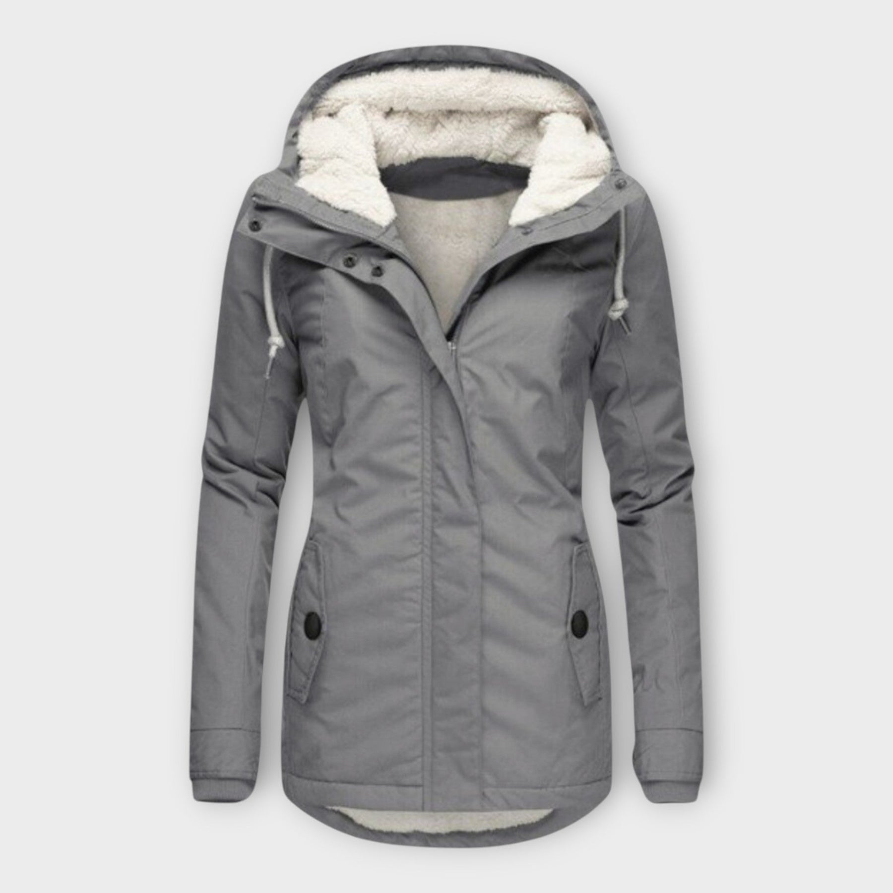 Wasserdichte wattierte Damen-Winterjacke Sophie – Ansicht 5