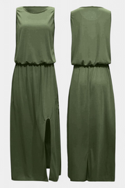 Dianne – Ärmelloses Damenkleid mit Seitenschlitz – Ansicht 10