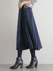 Giana – Eleganter plissierter A-Linien-Rock