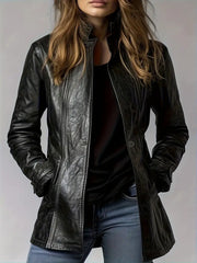 Adelina – Lässige Button-Down-Jacke für Damen