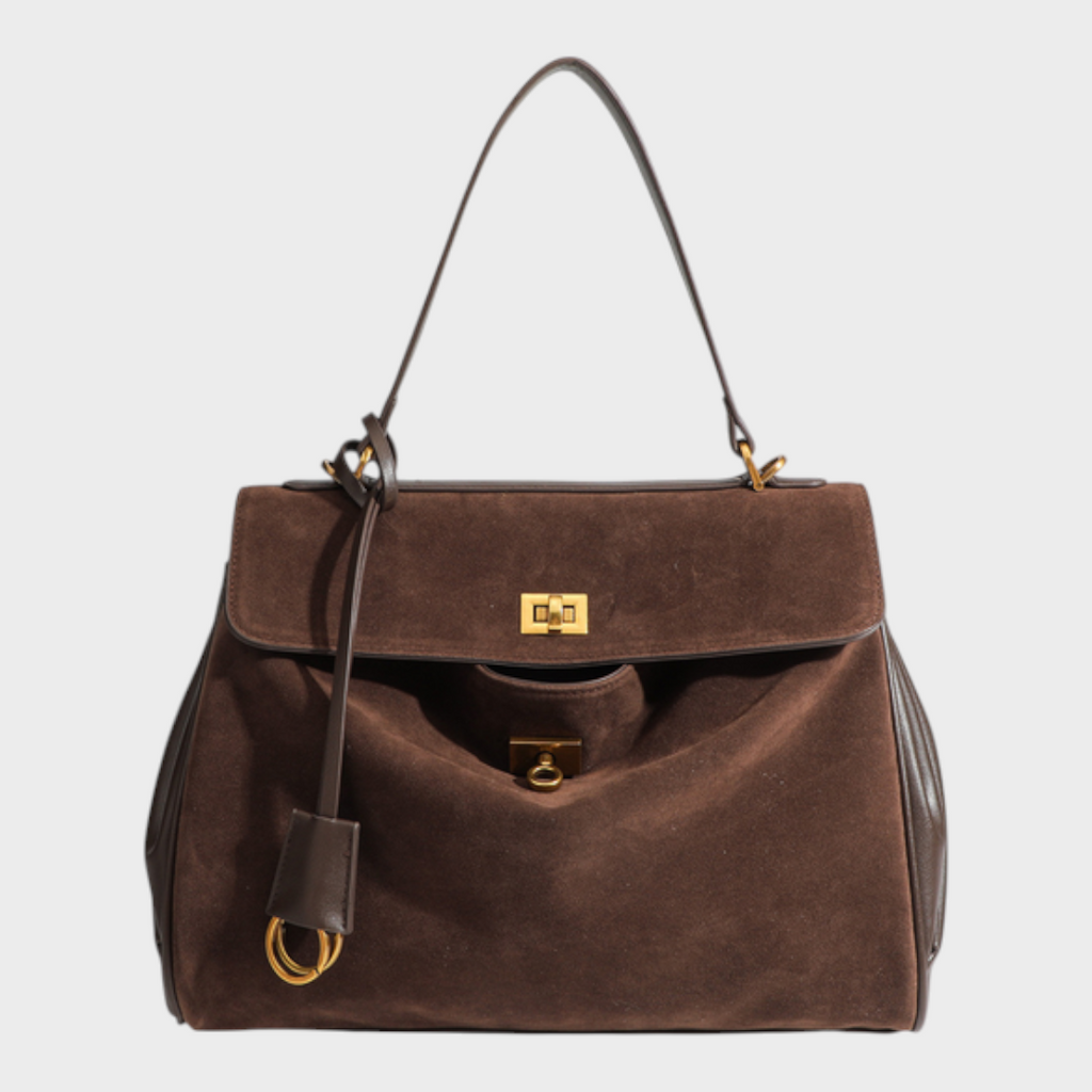 Libby | Minimalistische Luxus-Handtasche aus weichem Leder