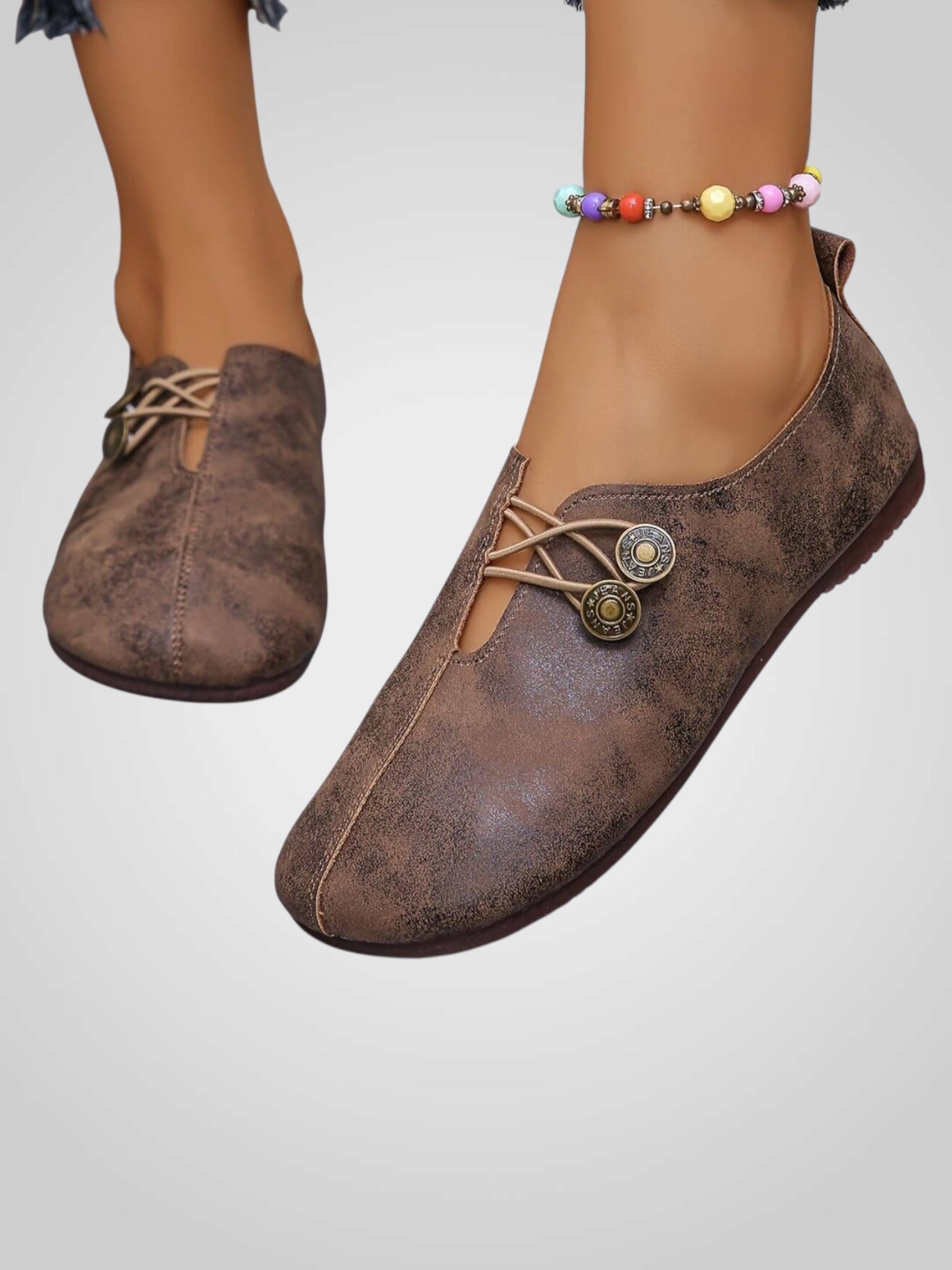 Lydia – Weiche flexible orthopädische Schuhe für Damen – Ansicht 4