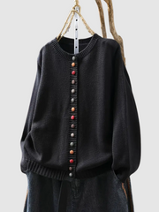 Adalyn Grace – Strickjacke für Damen mit Knöpfen – Ansicht 4