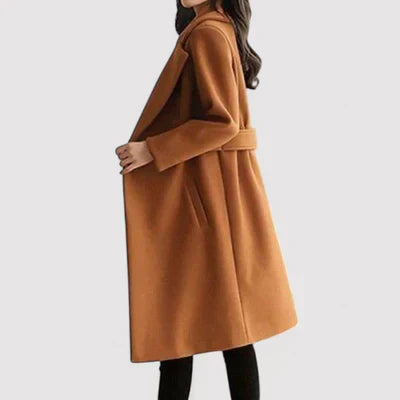Damenmantel Clara mit Gürtel – Ansicht 5