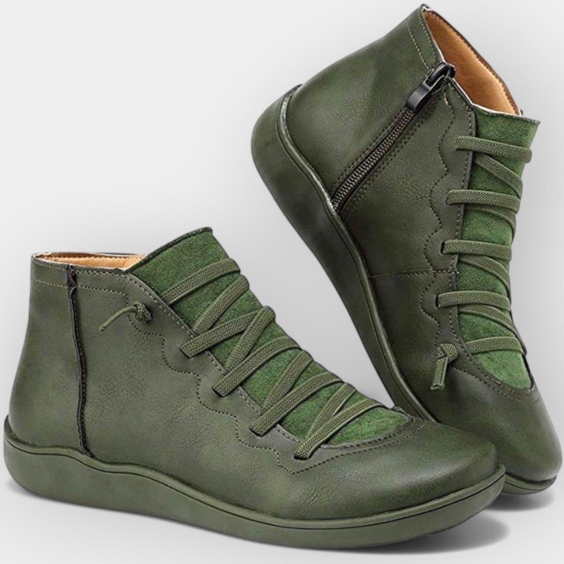 Moderne Stiefeletten für Damen mit ergonomischer Sohle – Ansicht 3