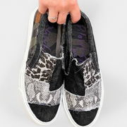 Noemi – Slip-on-Schuhe für Damen mit Animal-Print – Ansicht 3