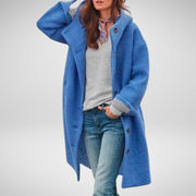 Élodie – Stilvoller bequemer Wintermantel für Damen mit Taschen – Ansicht 6
