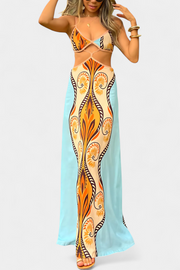 Sytella – Damenkleid mit Cut-out-Details und offenem Rücken – Ansicht 6