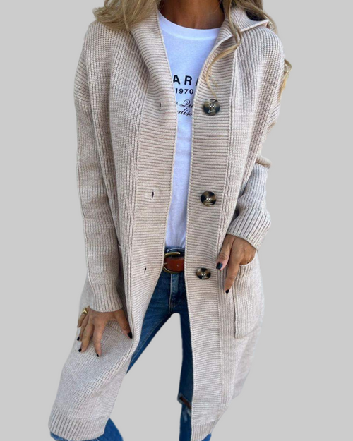 ASARA - elegante Strickjacke