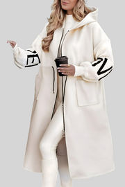 Rosana – Elegante Strickjacke für Damen mit Kapuze – Ansicht 2