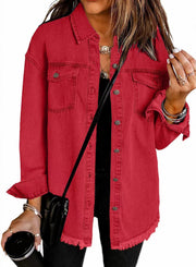 Roxane – Klassische Jeansjacke für Damen – Ansicht 7