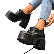 Damen-Oxford-Plateauschuhe Vivienne – Ansicht 5