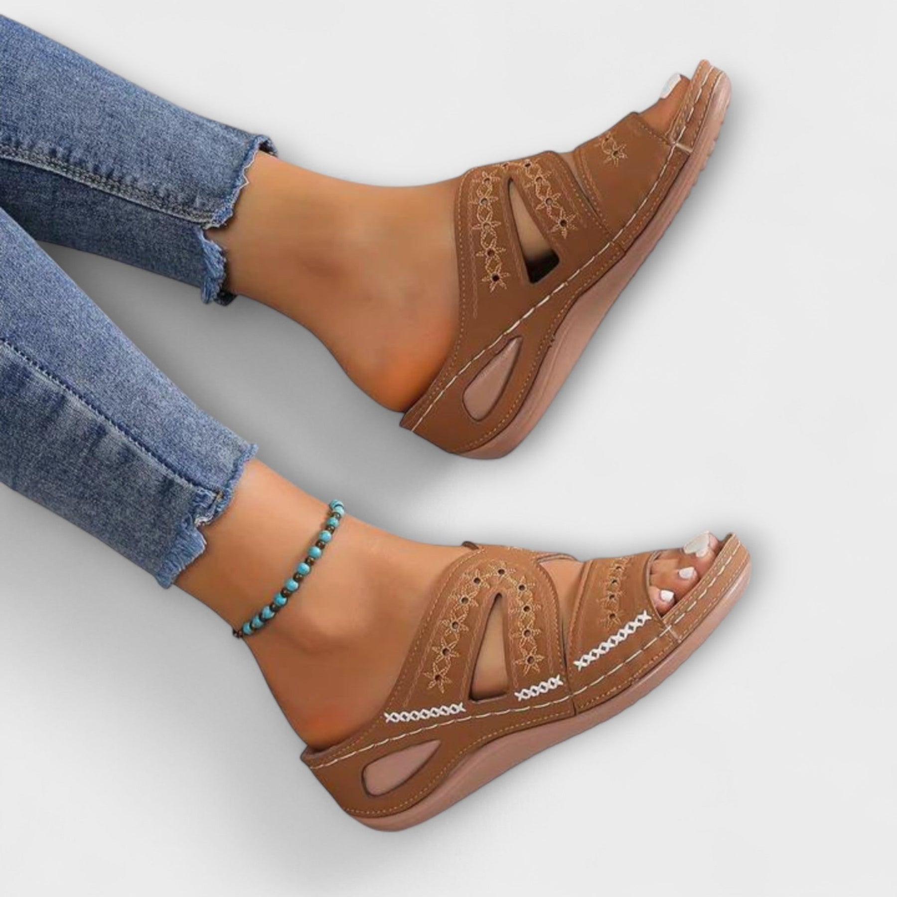Orthopädische Sandalen für Damen mit täglichem Komfort – Ansicht 5