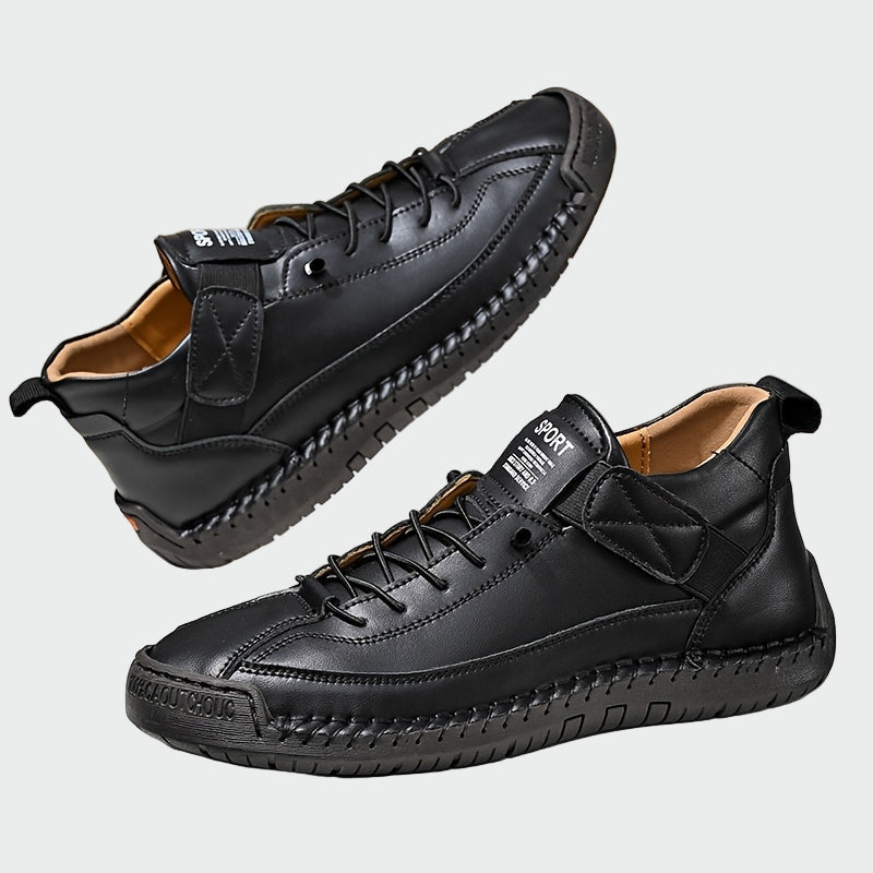 Orthopädische Lederstiefeletten für Damen – Ansicht 2